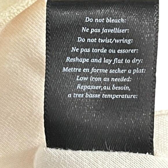 Deletta Anthropologie Womens Cream Textured Knit Sweetheart Neck Party Dress M - Picture 14 of 16